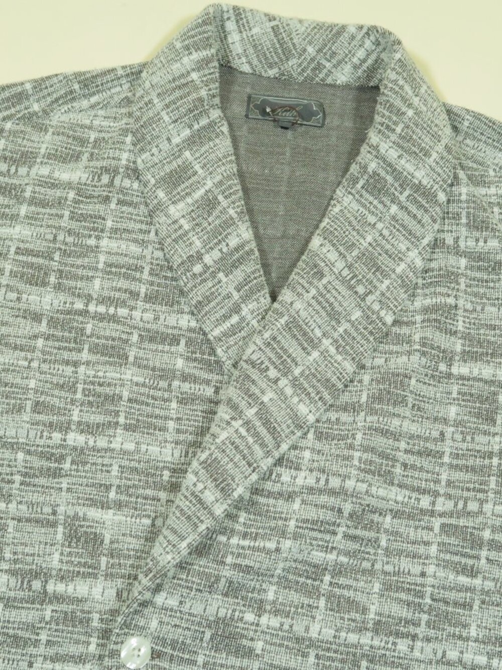 Kith Tweed Short Sleeve Thompson Crossover Shirt Mens L Kindling Brown